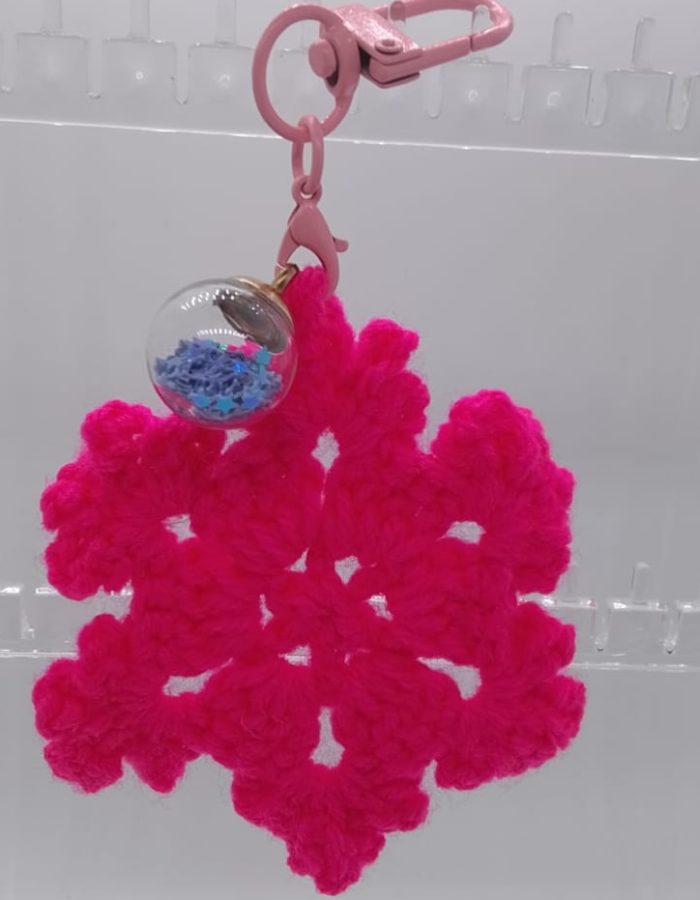 Snowflakes (Fuchsia)