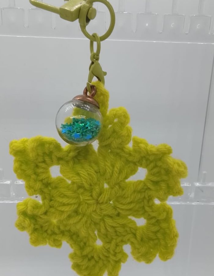 Snowflakes (Lime Green)