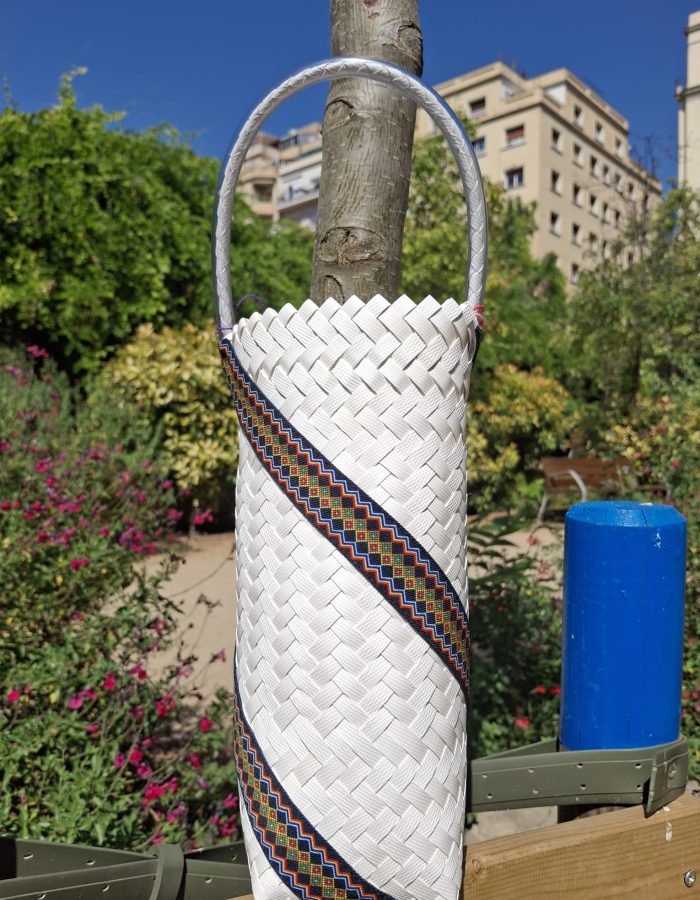 Wine Carrier by Rungus with Dusun Tindal motif (or secret candies/sweeties stash)