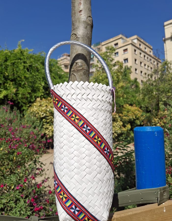 Wine Carrier by Rungus with Bajau motif (or secret candies/sweeties stash)