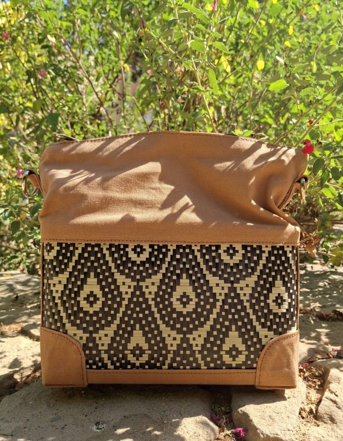 Brown bag by Dusun Sook