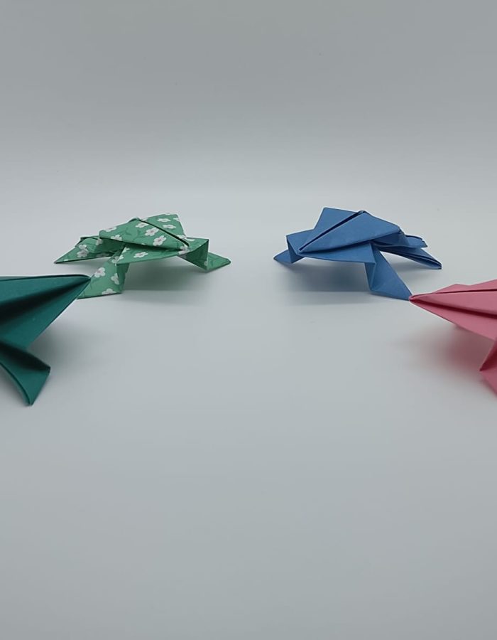 Origami Frogs