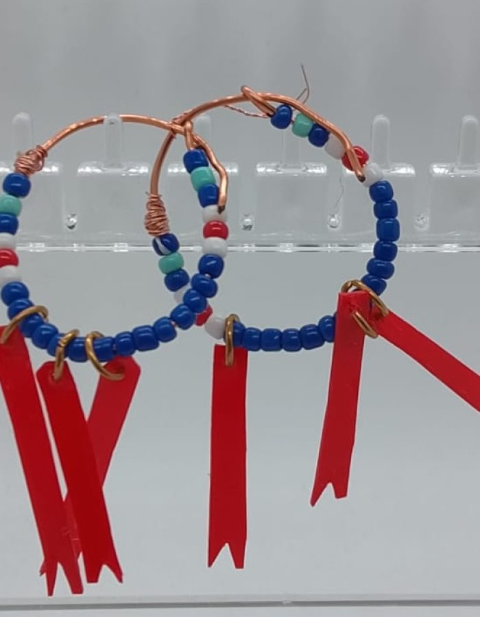 Copper earrings (True traditional) my Murut Bookan