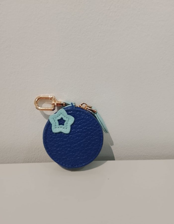 Lucky blueberry coin purse (6.5~cm)