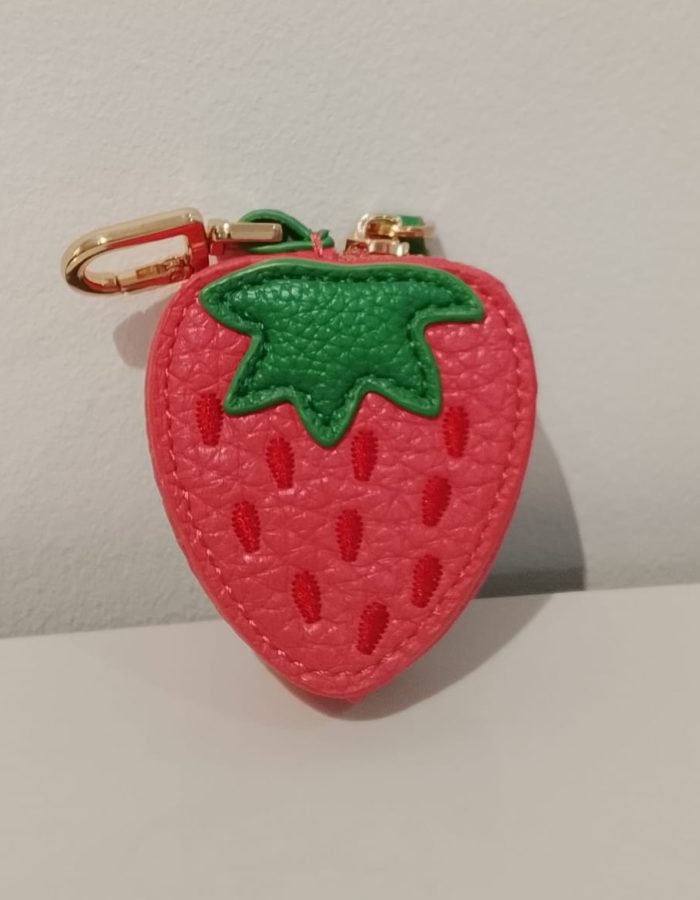Lucky strawberry coin purse