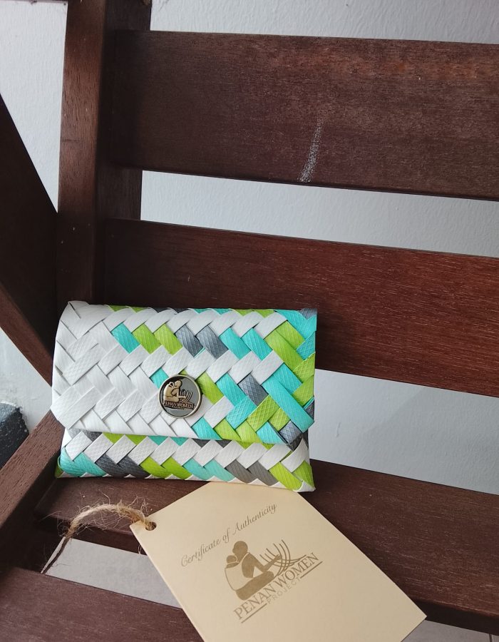 Peppermint Wallet by the Penan Women Project