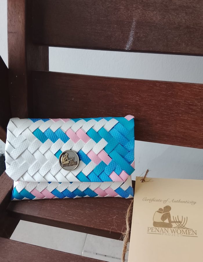 Cotton Candy Wallet by the Penan Women Project