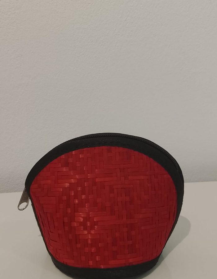 Pandan coin purse (red)